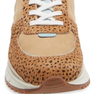 Madewell Kickoff Trainer Sneakers in Calf Hair, Nubuck and Leather